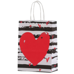 Heart Bag | Kraft Paper Carry Bag